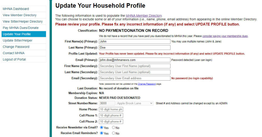 Membership Miller Heights Neighborhoods Association Oakton, VA